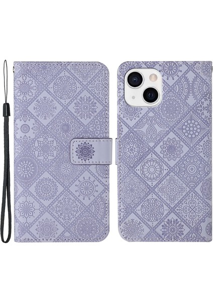iPhone 15 Deri Cüzdan Kılıfı, Şok Geçirmez Telefon Standı Kapağı (Yurt Dışından)