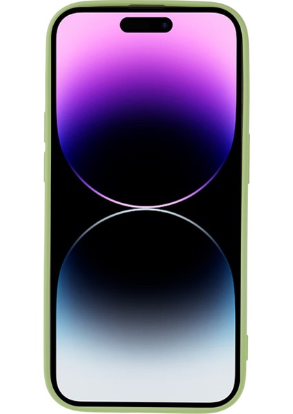 iPhone 15 Pro Yumuşak Tpu + Fiber Astar Telefon Kılıfı Telefon Kapağı Kauçuk Kaplama (Yurt Dışından)