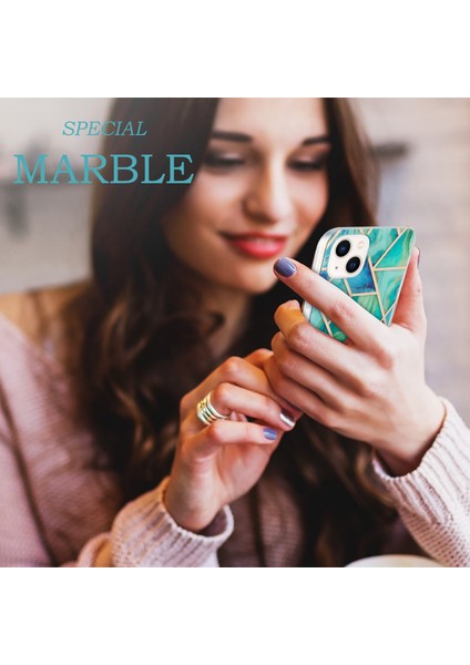 iPhone 15 Çift Taraflı Elektrapılaşma Mermer Deseni Imd Iml Yumuşak Tpu Telefon Kılıfı (Yurt Dışından) fırsatları