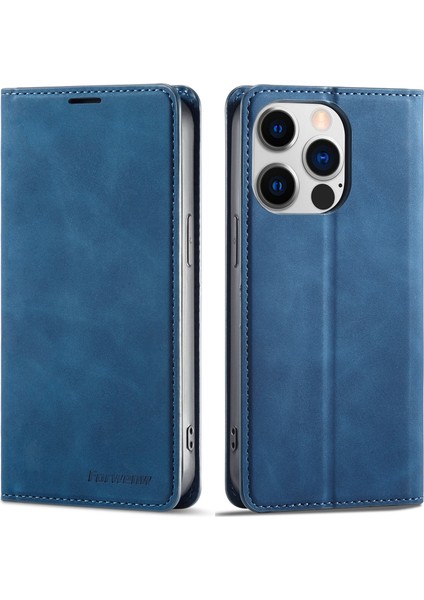 iPhone 15 Pro Telefon Kılıfı, Cilt Touch Deri Telefon Kapağı Kabuk Cüzdanı (Yurt Dışından)