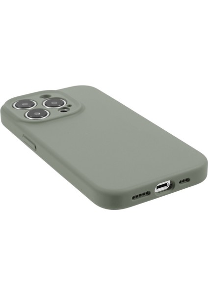 iPhone 15 Pro Sıvı Silikon+Pc Telefon Kılıfı Çizilmez Hassas Kesilmiş Telefon Kapağı (Yurt Dışından) indirimleri