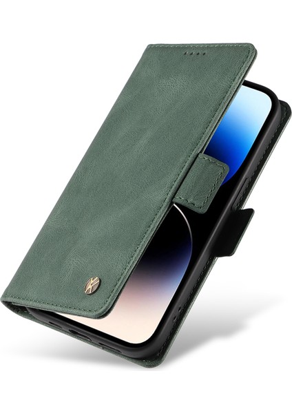 iPhone 15 Pro Cep Telefonu Kılıfı, Pu Deri Kabuk Manyetik Cilt Touch Cüzdan Stand Kapağı (Yurt Dışından) indirimleri