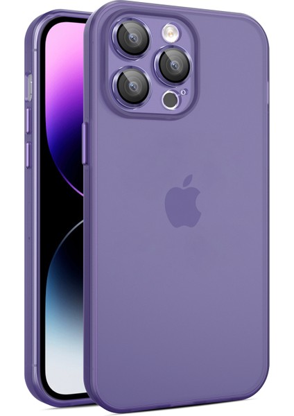 iPhone 15 Pro Ravaboment Mat Telefon Kılıfı Pc+Tpu Cam Lens Filmi ile Cilt Dokunuşu Kapağı (Yurt Dışından)