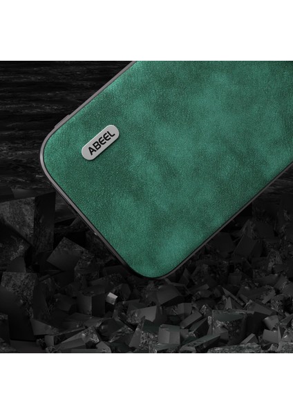 iPhone 15 Pro Max Telefon Kılıfı Dokulu Pu Deri Kaplamalı Pc+Tpu Güz Kanıtı Kabuğu (Yurt Dışından) fiyatları