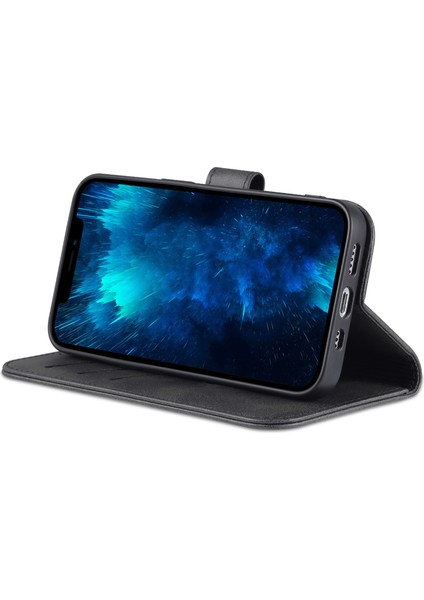 iPhone 15 Pro Max Stand Cüzdan Anti-Çizelge Telefon Kapağı Pu Deri Toz Gözgü Cep Telefonu Kılıfı (Yurt Dışından) modelleri