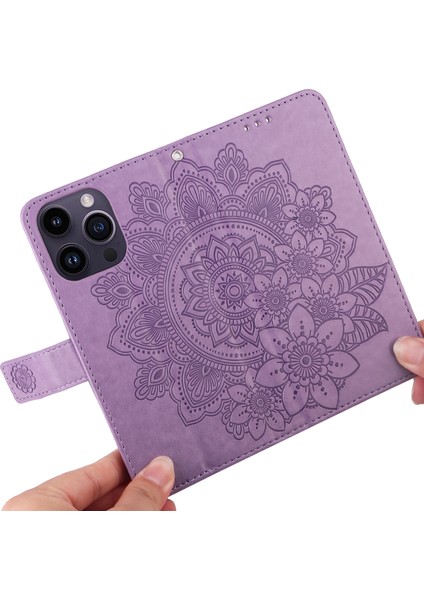iPhone 15 Pro Max Stand Telefon Kılıf Cüzdan Tpu+Pu Deri Kapak Kabuğu (Yurt Dışından) indirimleri