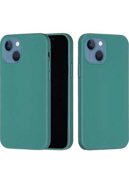 iPhone 15 Plus Sıvı Silikon Anti-Damla Telefon Kasası Yumuşak Astar Arka Kapak (Yurt Dışından) modelleri