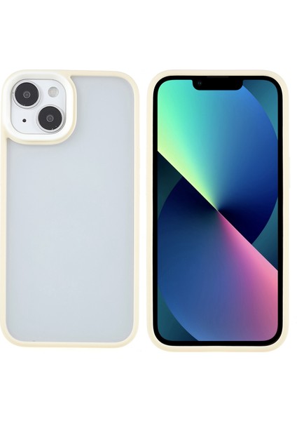 iPhone 15 Plus Anti-Cratch Phone Kılıfı Tpu+Akrilik Cilt Touch Cover (Yurt Dışından)