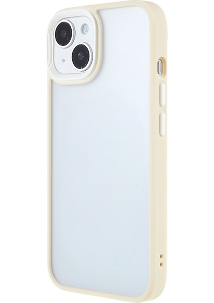 iPhone 15 Plus Anti-Cratch Phone Kılıfı Tpu+Akrilik Cilt Touch Cover (Yurt Dışından)