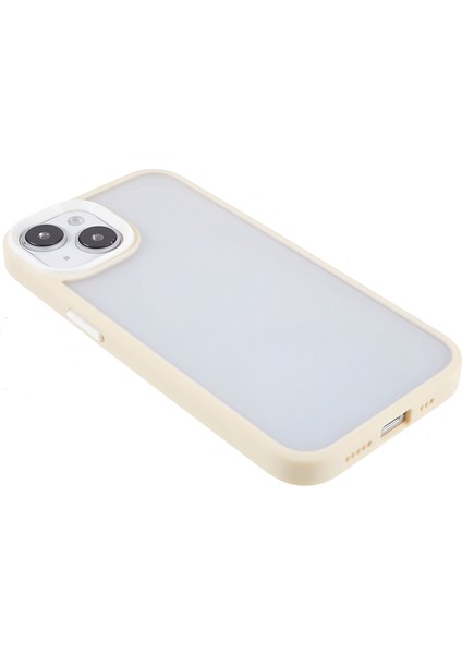 iPhone 15 Plus Anti-Cratch Phone Kılıfı Tpu+Akrilik Cilt Touch Cover (Yurt Dışından)