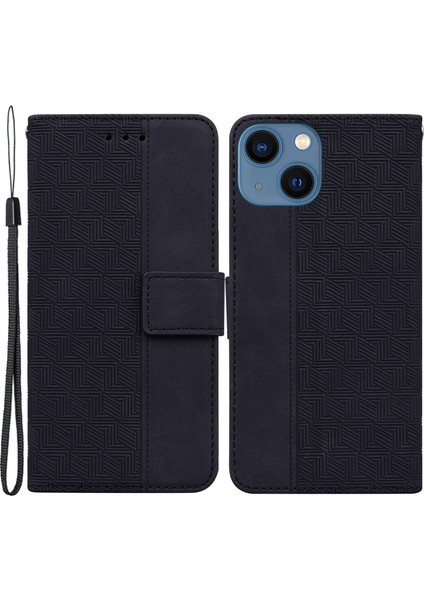 iPhone 15 Plus Anti Drop Pu Deri Cüzdan Stand Telefon Kabuğu Mobil Kılıf (Yurt Dışından)