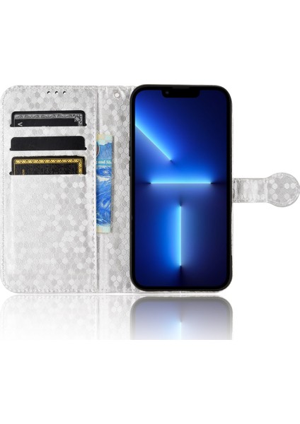 iPhone 15 Plus Pu Deri Anti-Damla Telefon Kasası Nokta Dot Baskılı Cüzdan Standı Kapağı (Yurt Dışından) fiyatları