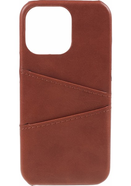 iPhone 15 Pro Max Shockproof Case Pu+Pc Telefon Kapağı 2 Kart Yuvaları Anti-Drop Telefon Kılıfı (Yurt Dışından) fiyatları