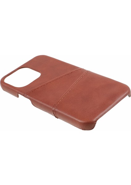 iPhone 15 Pro Max Shockproof Case Pu+Pc Telefon Kapağı 2 Kart Yuvaları Anti-Drop Telefon Kılıfı (Yurt Dışından) indirimleri