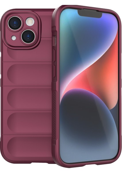 iPhone 15 Plus Sağlam Telefon Arka Kapak Toz Geçirmez Tpu Kılıf Anti-Damla Telefon Kabuğu (Yurt Dışından)