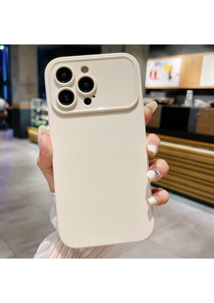 iPhone 15 Plus Çizgiye Karşı Slim-Fit Tpu Telefon Kasası Mat Koruyucu Cep Telefonu Kapağı (Yurt Dışından)