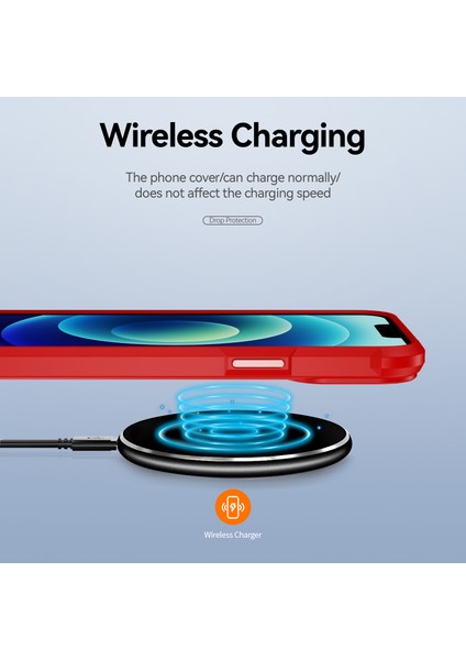 iPhone 15 Plus Çizim Önleyici Pc+Tpu Telefon Kapağı Alaşım Lens Çerçeveli Şok Geçirmez Telefon Kasası (Yurt Dışından)