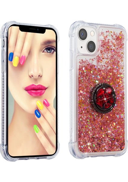 iPhone 15 Plus Tpu Telefon Vaka Halka Tutucu Kickstand Telefon Kapağı (Yurt Dışından) fiyatları