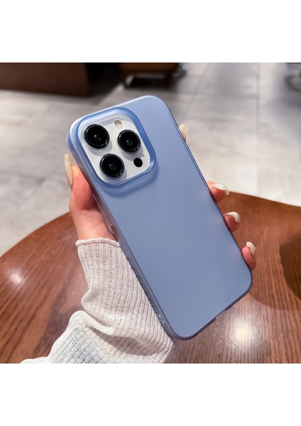 iPhone 15 Plus Şok Geçirmez Cep Telefonu Kasası Anti-Çizik Mat Pc Telefon Kapak Kabuğu (Yurt Dışından)