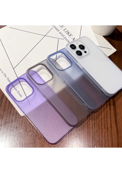 iPhone 15 Plus Şok Geçirmez Cep Telefonu Kasası Anti-Çizik Mat Pc Telefon Kapak Kabuğu (Yurt Dışından)