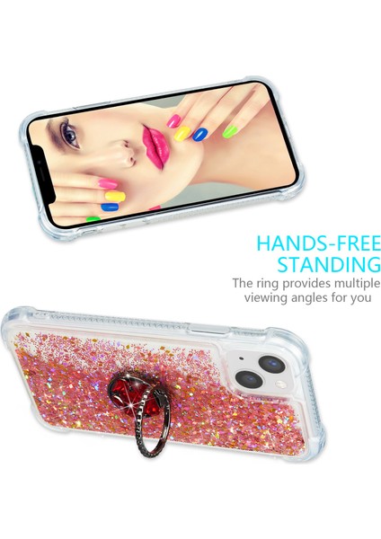 iPhone 15 Plus Tpu Telefon Vaka Halka Tutucu Kickstand Telefon Kapağı (Yurt Dışından) fırsatları