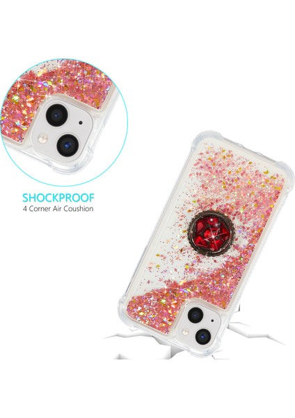 iPhone 15 Plus Tpu Telefon Vaka Halka Tutucu Kickstand Telefon Kapağı (Yurt Dışından) indirimleri