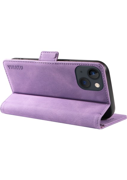 iPhone 15 Cilt Touch Pu Deri Telefon Kılıfı Şok Geçirmez Cüzdan Stand Kapağı (Yurt Dışından) fırsatları