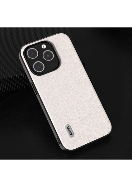 iPhone 15 Pro Telefon Kılıfı Anti-Cratch Inek Deri+Pc+Tpu Kapak (Yurt Dışından) modelleri