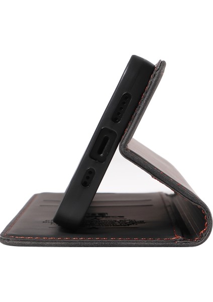 iPhone 15 Telefon Kasası Rfid Engelleme Pu Deri Standı Kapak Cüzdanı (Yurt Dışından) fırsatları