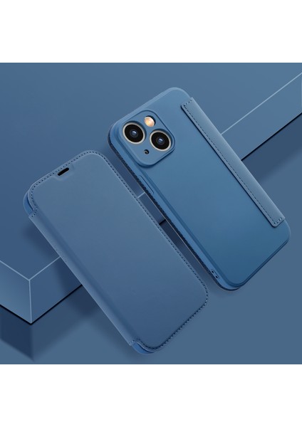 iPhone 15 Plus Cilt Touch Telefon Kapağı, Kart Tutucu Kickstand Sıvı Silikon Koruyucu Kılıf (Yurt Dışından) indirimleri