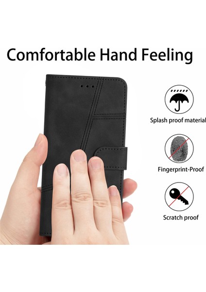 iPhone 15 Pro Retro Pu Deri Cüzdan Stand ile Cilt Touch Telefon Kılıfı (Yurt Dışından)