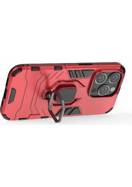 iPhone 15 Pro Max Tpu+Pc Bırak-Kötü Telefon Kılıf Halka Tutucu Kickstand Cover (Yurt Dışından) fırsatları