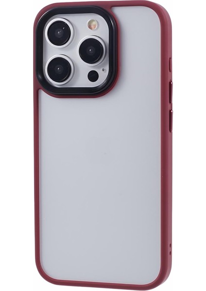 iPhone 15 Pro Max Tpu+Akrilik Kabuk, Düşmeyi Önleyen Telefon Kılıfı Ten Dokunuşlu Arka Kapak (Yurt Dışından)