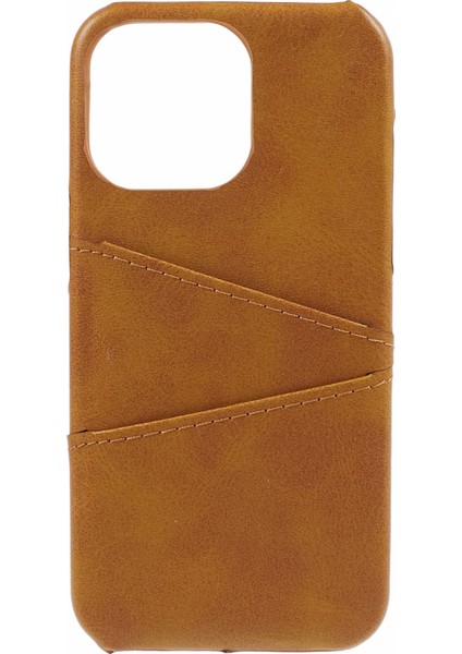 iPhone 15 Pro Max Shockproof Case Pu+Pc Telefon Kapağı 2 Kart Yuvaları Anti-Drop Telefon Kılıfı (Yurt Dışından) fiyatları