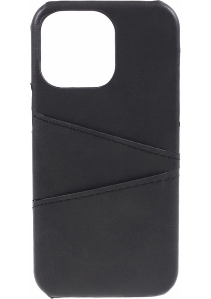 iPhone 15 Pro Max Shockproof Case Pu+Pc Telefon Kapağı 2 Kart Yuvaları Anti-Drop Telefon Kılıfı (Yurt Dışından) fiyatları