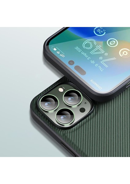 iPhone 15 Pro Max Karbon Fiber Doku Pu+Tpu Anti-Fall Cep Telefonu Kapağı Telefon Kılıfı (Yurt Dışından) fırsatları