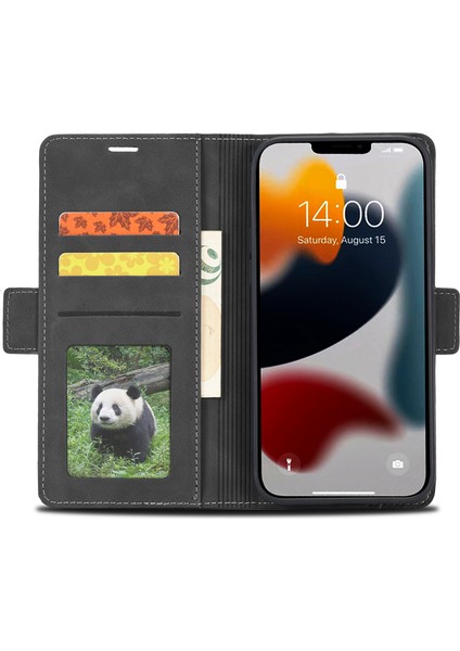 iPhone 15 Pro Max Shockroof Cüzdan Telefon Stand Kasa Telefon Kapağı Flip Deri Kabuğu (Yurt Dışından) fiyatları
