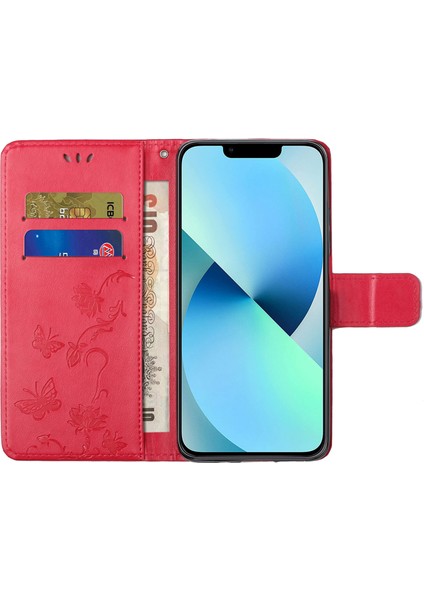 iPhone 15 Pro Max Kazşeme Kanıtı Pu Deri Cüzdan Telefon Kılıfı Stand Kapağı (Yurt Dışından) modelleri