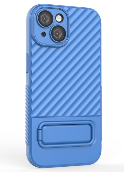 iPhone 15 Cep Telefonu Kabuğu, Cilt Touch Kickstand Cep Telefon Kapağı Yumuşak Tpu Kılıfı (Yurt Dışından) indirimleri