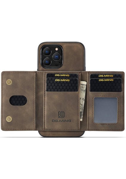 iPhone 15 Pro Max Shockproof Case Pu+Pc+Tpu Manyetik Cüzdan Telefon Kapağı Kickstand ile (Yurt Dışından) fiyatları