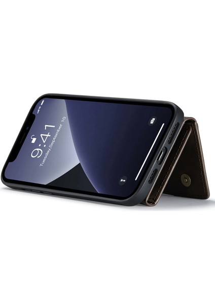 iPhone 15 Pro Max Shockproof Case Pu+Pc+Tpu Manyetik Cüzdan Telefon Kapağı Kickstand ile (Yurt Dışından) modelleri