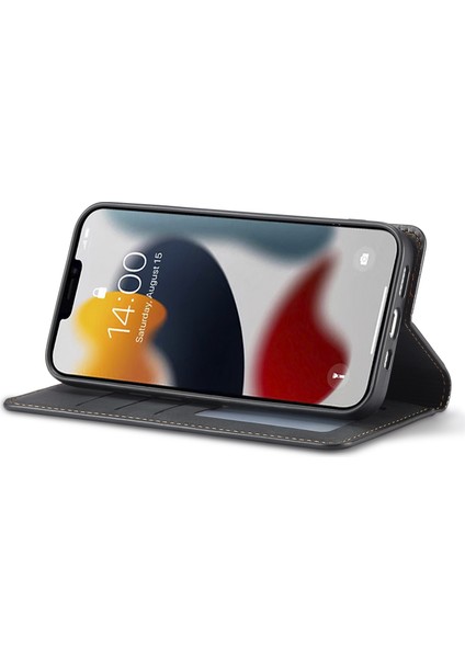 iPhone 15 Pro Max Cilt Touch Pu Deri Manyetik Telefon Vaka Telefon Kapak Cüzdan (Yurt Dışından) fiyatları