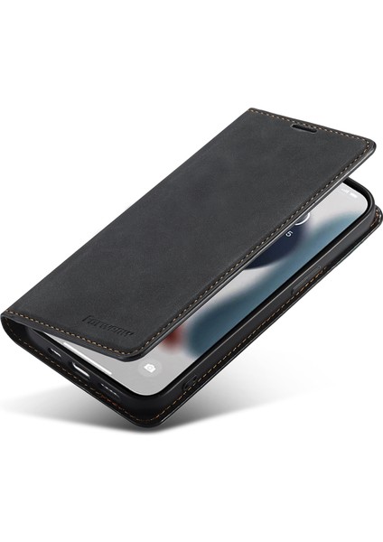 iPhone 15 Pro Max Cilt Touch Pu Deri Manyetik Telefon Vaka Telefon Kapak Cüzdan (Yurt Dışından) fırsatları