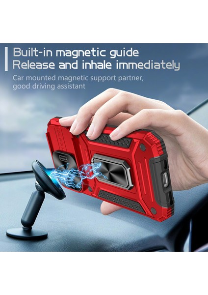 iPhone 15 Pro Lens Koruma Telefon Kılıf Anti-Çizgi Pc+Tpu Kickstand Cover (Yurt Dışından) fiyatları