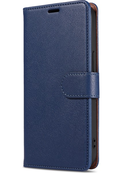 iPhone 15 Plus Cüzdan Pu Deri Stand Kapağı Manyetik Kapatma Telefon Kılıfı (Yurt Dışından)