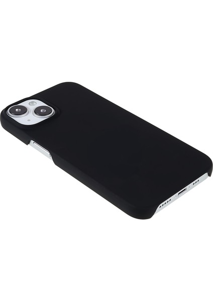 iPhone 15 Plus Kauçuk Sabit Pc Arka Kapak Anti-Çizelge Anti Telefon Kılıfı (Yurt Dışından)