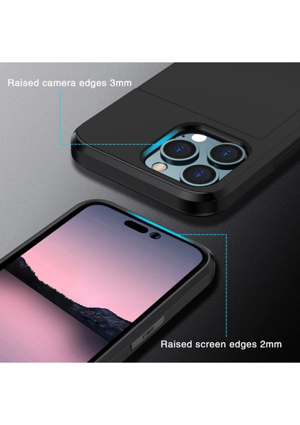 iPhone 15 Pro Max Slayt Kartı Tutucu ile Telefon Kılıfı, Çizgi Anti Tpu + Pc Telefon Kapağı (Yurt Dışından) fırsatları