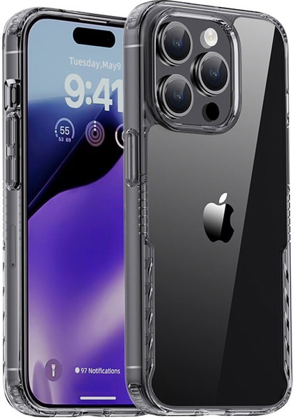 iPhone 15 Pro Max Tpu Çerçeve Pc Geri Telefon Kılıf Anti Drop Telefon Kapağı (Yurt Dışından)