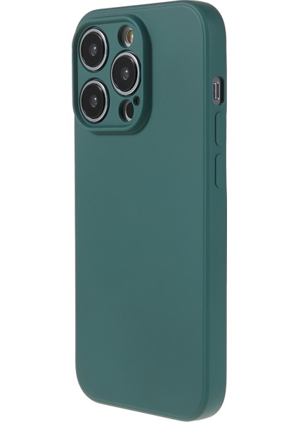 iPhone 15 Pro Yumuşak Tpu + Fiber Astar Telefon Kılıfı Telefon Kapağı Kauçuk Kaplama (Yurt Dışından)
