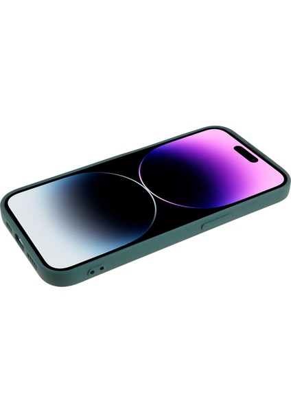 iPhone 15 Pro Yumuşak Tpu + Fiber Astar Telefon Kılıfı Telefon Kapağı Kauçuk Kaplama (Yurt Dışından)